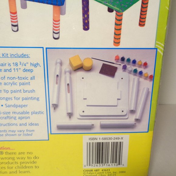 Creativity For Kids New CHAIR ART KIT / Craft Kit / Faber-Castell - Picture 11 of 16